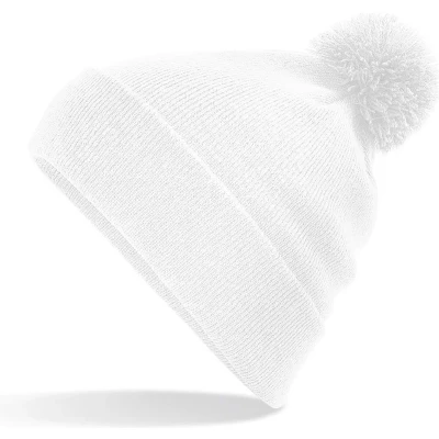 Afbeelding van Senvi Original Pom Beanie Wit (One size fits all)