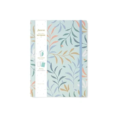 Afbeelding van Filofax Botanical A4 navulbaar notitieboek Mint