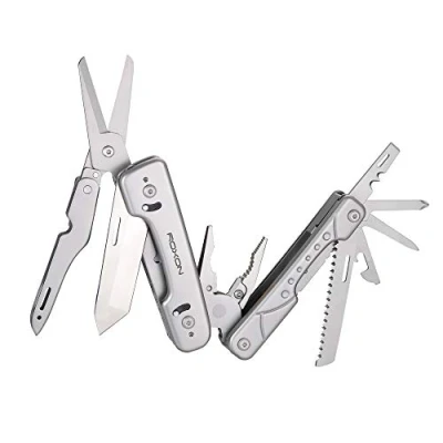 Afbeelding van Roxon S802 Phantom Multitool Tool met aantrekkelijke vervangbare messen voor kamperen, vissen, klimmen