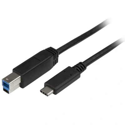 Afbeelding van StarTech.com USB315CB2M 2m USB C B Zwart kabel