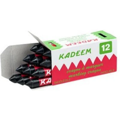Afbeelding van Merkkrijt Ds A 12st Kadeem ZWART