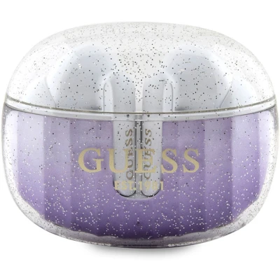 Afbeelding van Guess Glitter Gradient TWS Bluetooth In Ear Oordopjes Paars