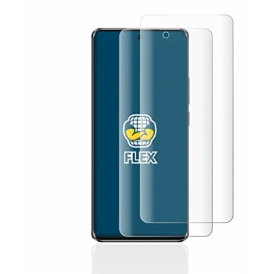 Afbeelding van BROTECT Full Cover Screen Protector voor Oppo Reno 10 (2 Stuks) Schermbeschermer, 3D Curved