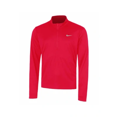 Afbeelding van Nike Pacer Dri Fit 1/2 Zip Hardloopsweater Heren Rood XL