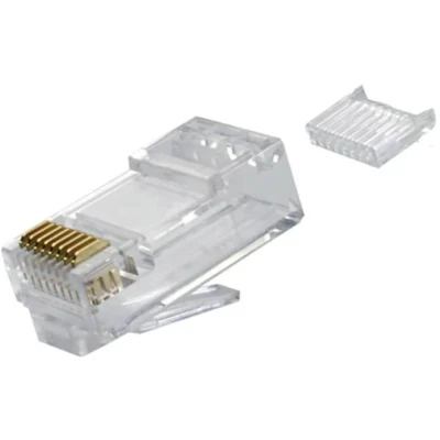 Afbeelding van Telegärtner Karl Gärtner RJ45 stekker, niet afgeschermd J00026A0182 Stekker Aantal polen 8P8C Transparant 1 stuk(s)