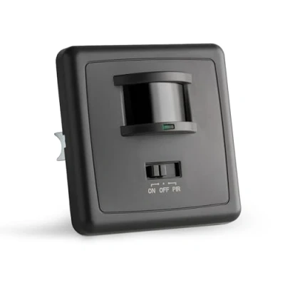 Afbeelding van SEBSON Infrarood Bewegingssensor Binnen Inbouw Wand Montage Inbouwdoos 60mm, Programmeerbaar, 9m/160, Bewegingsmelder voor LED Lampen, 3 Draads