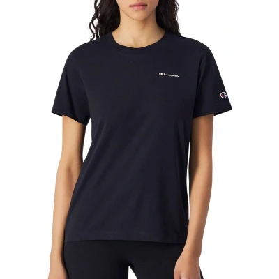 Afbeelding van Champion Icons Tshirt basic, Dames, Maat: Small, Black