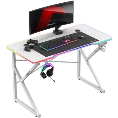 Afbeelding van Gaming Bureau Huzaro Hero 1.7 RGB Wit