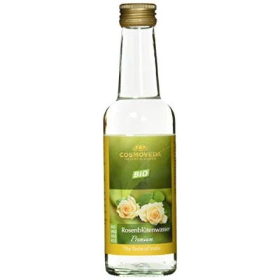 Afbeelding van Biologisch rozenwater, 250 ml. COSMOVEDA