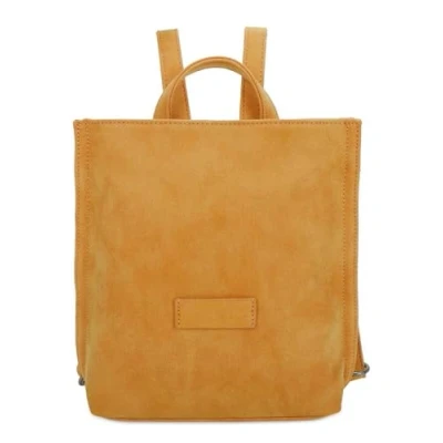 Afbeelding van Fritzi aus Preussen Dames Fritzi53 Vintage Honey Mustard Backpack, One Size