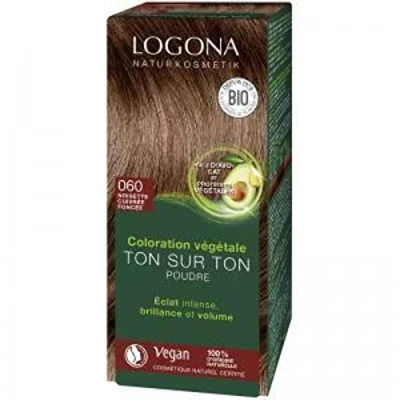 Afbeelding van Logona Haarkleuring 060 Notenbruin, 100 g
