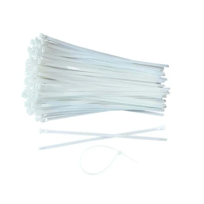 Afbeelding van 1000 Stuks Witte Hersluitbare Kabelbinders 370 Mm Lang X 7.6 Wit Tyraps