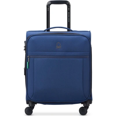 Afbeelding van Delsey Paris x United Colors of Benetton BE 4 wiel cabine trolley 55 cm met rekbare vouw