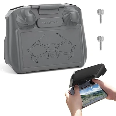 Afbeelding van MotuTech 2 in 1 bescherming en zonneklep voor DJI RC/RC Pro afstandsbediening Mavic 3 Mini krasbestendig (grijs RC)