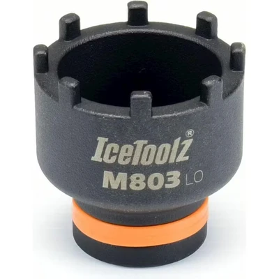 Afbeelding van IceToolz borgringafnemer M803 Bosch Gen 4 staal zwart/oranje