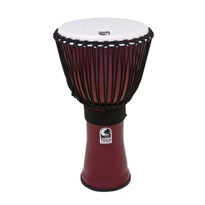 Afbeelding van Toca TF2DJ 12R 12 inch Freestyle II Djembe Dark Red