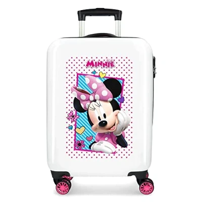 Afbeelding van Minnie Mouse Joy ABS kinderkoffer roze