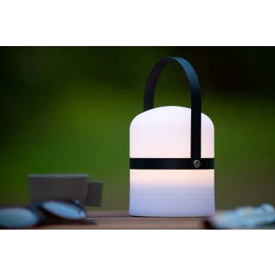 Afbeelding van Lucide Joe oplaadbare LED lamp 0.3W 19x10cm zwart