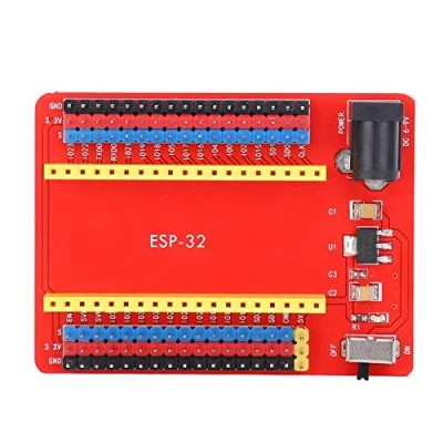 Afbeelding van ESP32‑IO Development Board ESP WROOM 32 Module PCB uitbreidingskaart Foutopsporing Programmeren Leren voor Ingenieurs Technici