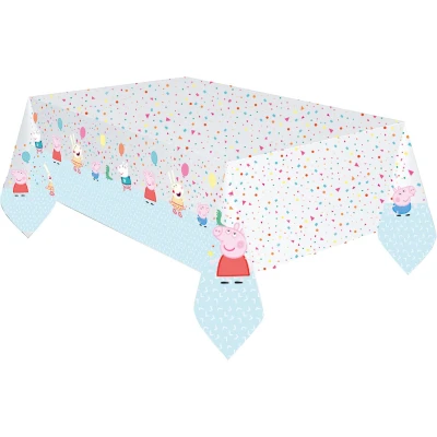 Afbeelding van Peppa Pig Confetti tafelkleed 120 x 180cm