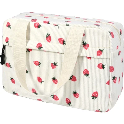 Afbeelding van JGS ® Stijlvolle en Ruime Corduroy Reistas voor Dames met Praktische Indeling