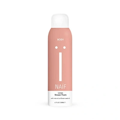 Afbeelding van Naïf Shower Foam Linen 200 ml