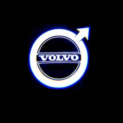 Afbeelding van Autodeur Logo Light Projector voor Volvo XC60 XC40 XC90 S90 S60, LED lamp Verlicht Welkomstprojector Ghost Shadow Embleem Lichten Welkom Courtesy Step Light,1pcs