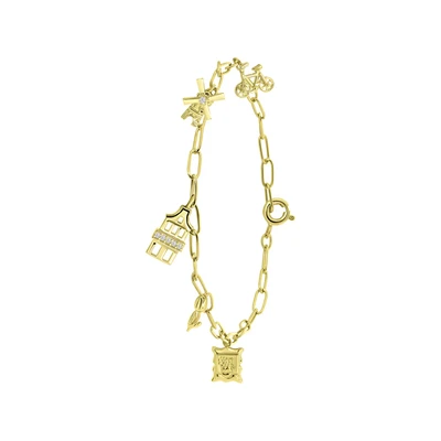 Afbeelding van Lucardi Armband goud