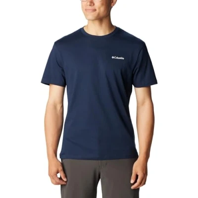 Afbeelding van T Shirt Columbia Men CSC Basic Logo Short Sleeve Collegiate Navy 2023 M