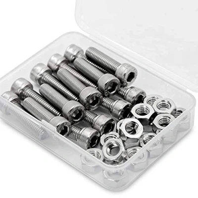 Afbeelding van M8 * 30mm 15 Stuks Inbusbout en Moer Combinatie Doos 304 Roestvrijstalen Inbusbouten