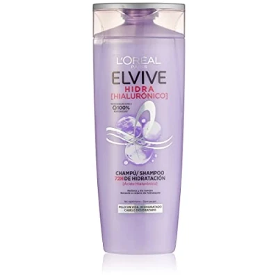 Afbeelding van Vochtinbrengende Shampoo L&#039;Oreal Make Up Elvive Hidra Hyaluronzuur (370 ml)