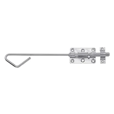 Afbeelding van Alberts 129156 bout sluitgrendel met bevestigde lus elektrolytisch geel verzinkt plaat 100 x 60 mm Ø16 400
