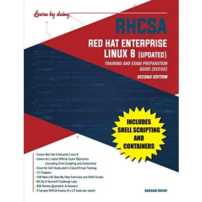 Afbeelding van RHCSA Red Hat Enterprise Linux 8 (UPDATED): Training and Exam Preparation Guide (EX200), Second Edition