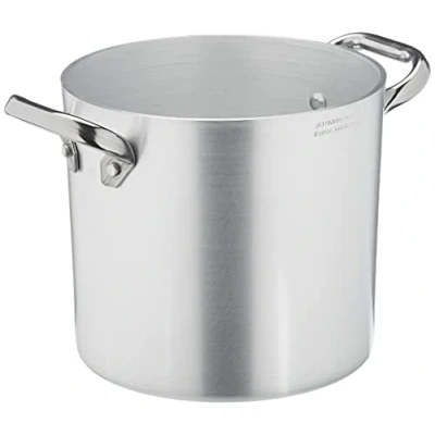 Afbeelding van Pentole Agnelli ALMA10318 tweeter met twee handgrepen roestvrij staal, professioneel aluminium 3 mm, 4,3 l