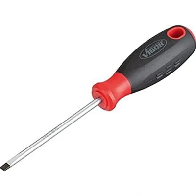 Afbeelding van VIGOR Werkplaats Platte schroevendraaier Kopbreedte: 4 mm