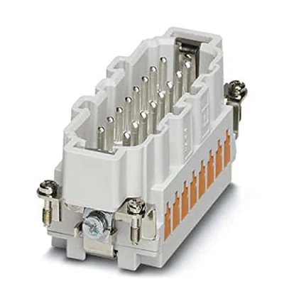 Afbeelding van Phoenix Contact 1605653 Pin inzetstuk HC B 32 + PE Snijklem 10 stuk(s)