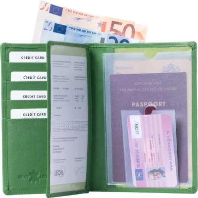 Afbeelding van autopapieren Mapje Portefeuille heren dames kentekenbewijs Rijbewijs etui Paspoort hoesje hoes Documentenmap a5 Sale