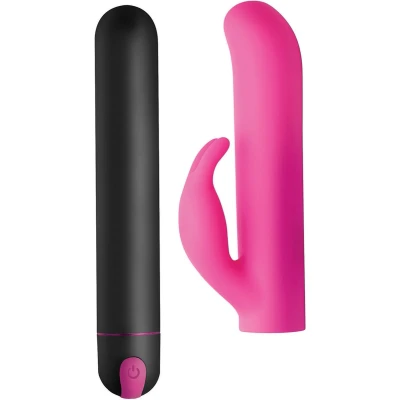 Afbeelding van XL Bullet and Rabbit Silicone Sleeve