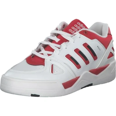 Afbeelding van adidas Midcity lage schoenen voor heren, Core Wit Collegiate Rode Kern Zwart, 37 1/3 EU