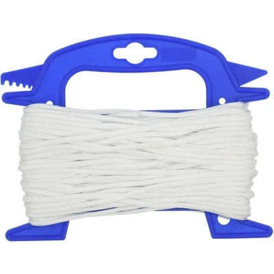 Afbeelding van Pro Plus Scheerlijn op Haspel Ø 4 mm x 20 meter Nylon Wit