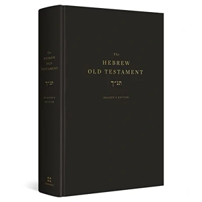 Afbeelding van The Hebrew Old Testament, Reader&#039;s Edition (Hardcover): Edition; Westminister Leningrad Codex