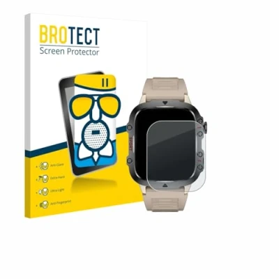 Afbeelding van BROTECT Screenprotector voor Sanorum QX11 GR 1.96&quot; Folie Beschermfolie Beschermglas matte