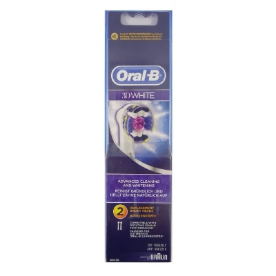 Afbeelding van Braun Oral B Opzetborstels Probright / 3D bright opzetstukjes 2st