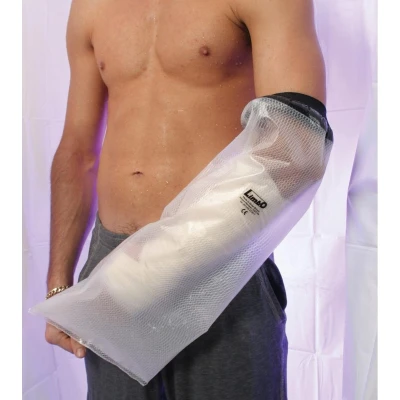 Afbeelding van LimbO Douchehoes Onderarm Groot (53 cm, gipsomtrek 30 39 cm)