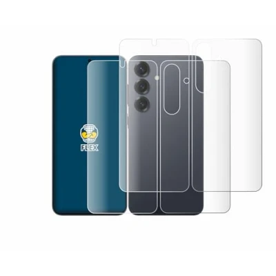 Afbeelding van BROTECT Screenprotector voor Samsung Galaxy S25 (Voor+Achter) Folie Beschermfolie transparant volledig dekking (2 Stuks)