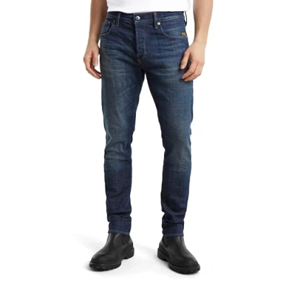 Afbeelding van G Star Raw 3301 Slim Jeans heren,blauw (Worn in Delta 51001 d441 g800),31W / 34L
