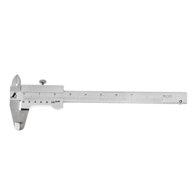 Afbeelding van Fuwahahah Mini Vernier Remklauw 0 70mm Roestvrij Gehard Metrische Machinist