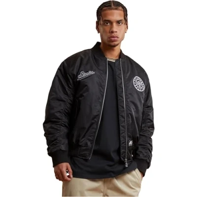 Afbeelding van Starter Patch Bomberjacks, Heren, Maat: XL, Black