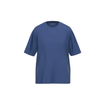 Afbeelding van TOM Tailor Pyjamashirt, Heren, Maat: 48, Blau dunkel uni