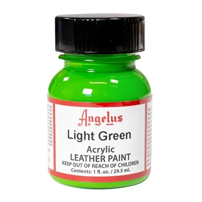 Afbeelding van Angelus leerverf Lichtgroen 29,5ml